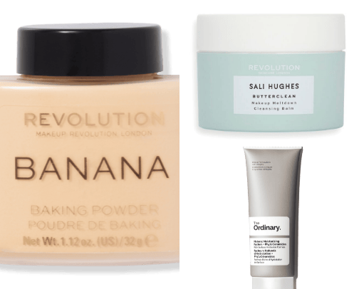 Skin care cover photo collage