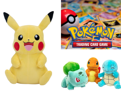 Official Pokémon Merchandise & Products Catalog cover photo collage