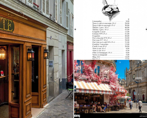 My Paris Getaway cover photo collage