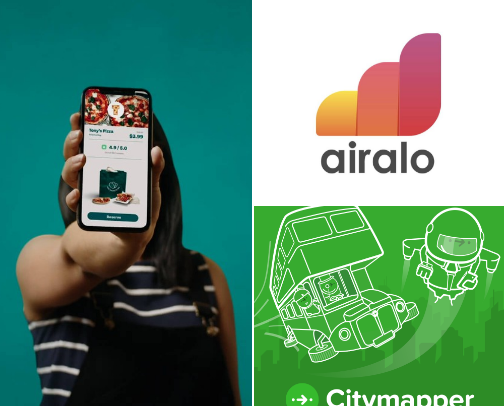 Travel Apps cover photo collage