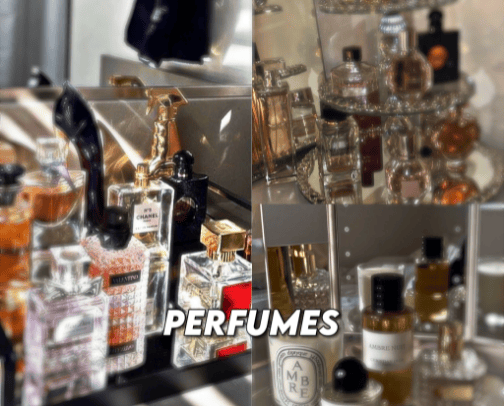 - fragrances/bodymists cover photo collage