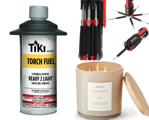 Torches and candles ✨ cover photo collage