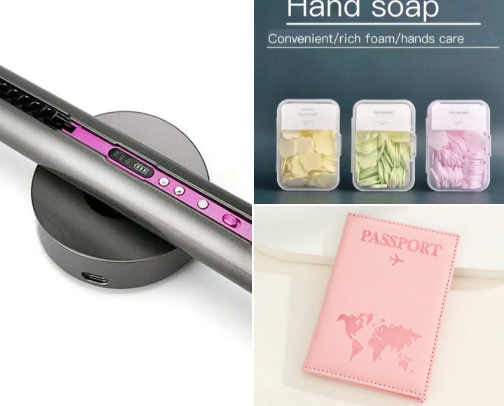 Travel must have’s for girls cover photo collage