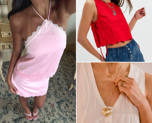 Valentines Day Outfits cover photo collage
