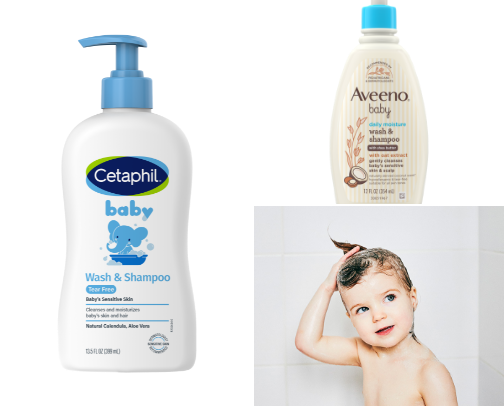 Baby Bathroom Essentials cover photo collage