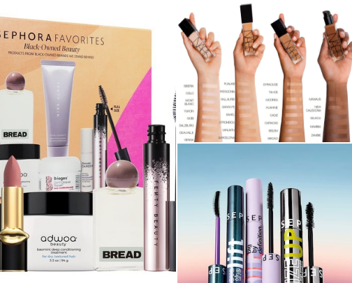 Make Up Product cover photo collage