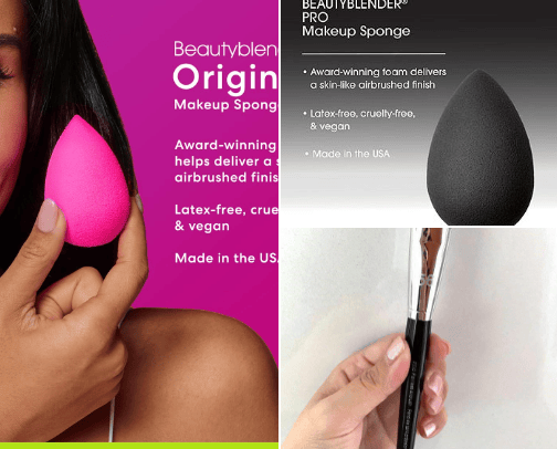 Beauty Brushes & Applicators cover photo collage