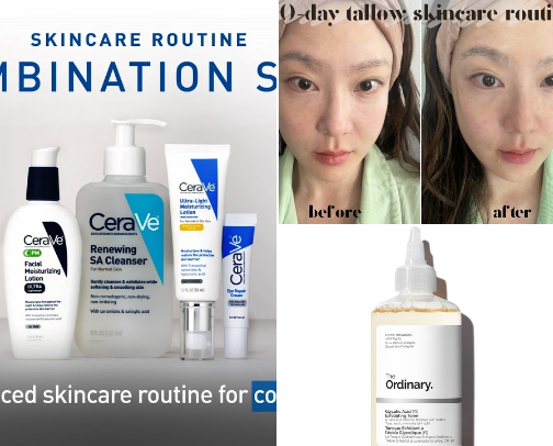 Skincare plug cover photo collage