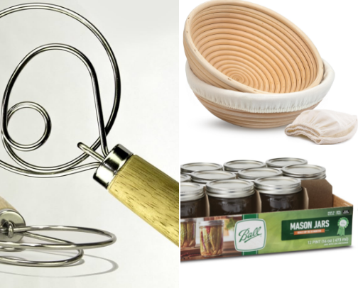 Sourdough Essentials (you’ll actually use) cover photo collage