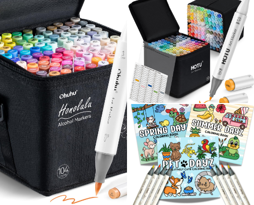 Coloring Favorites cover photo collage