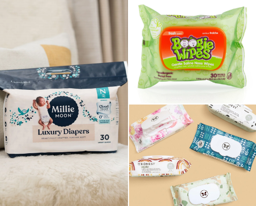 What’s in my diaper bag?! cover photo collage
