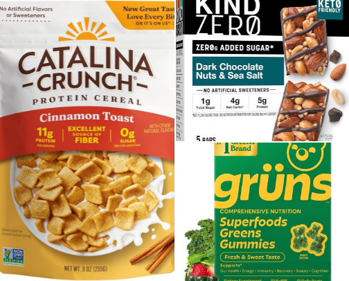 Snacks, Food & Drink Staples cover photo collage