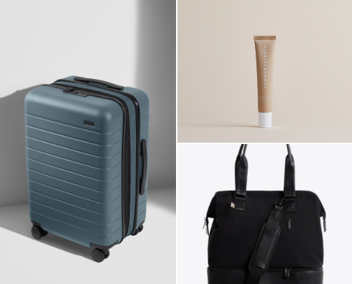 Travel Must Haves cover photo collage