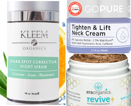 My favorite skin care recs cover photo collage