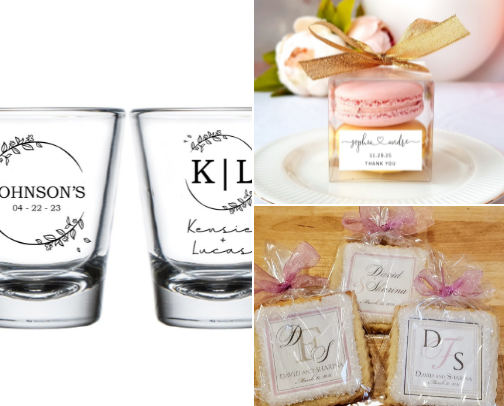 Wedding Favor Guide cover photo collage