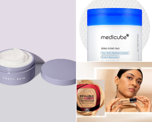 My favorite beauty recs cover photo collage