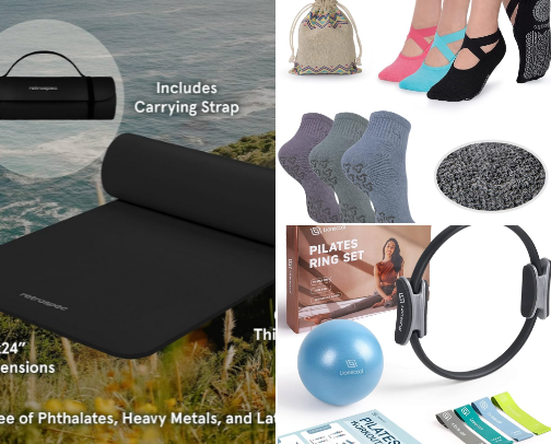 Home Gym Essentials I Actually Use — Especially for Rebounding, Strength Training & Travel cover photo collage