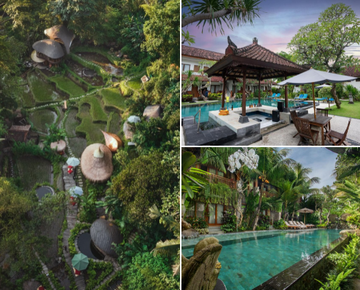 Hotels that have my heart 🫶 cover photo collage