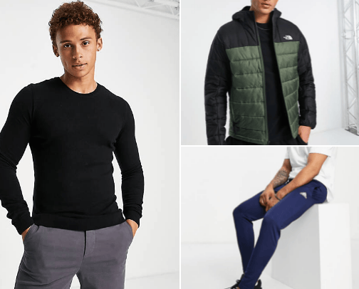 Men fashion cover photo collage