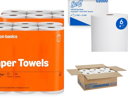 Top 10 Hardwound Paper Towel Rolls cover photo collage