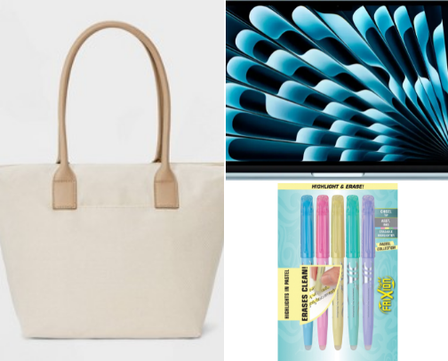 School Supplies & Essentials cover photo collage