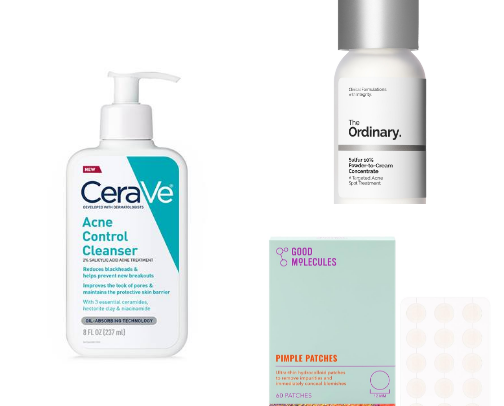 Clear Skin Starts Here: My Acne-Fighting Favorites cover photo collage