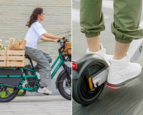 Electric Transport cover photo collage
