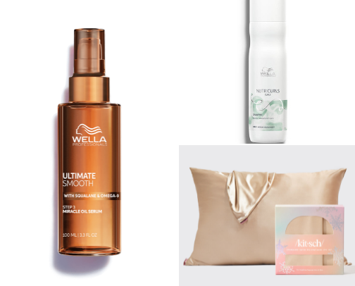 Curly Hair Musts cover photo collage