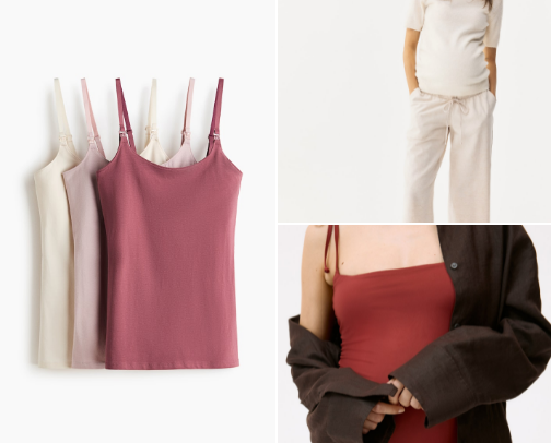 Maternity clothing cover photo collage