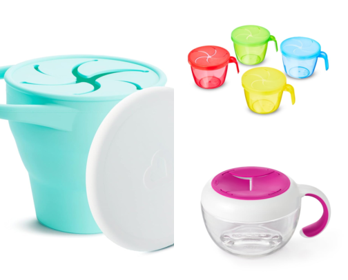 Snack Containers I Pack for Road Trips That Never Spill in the Backseat cover photo collage
