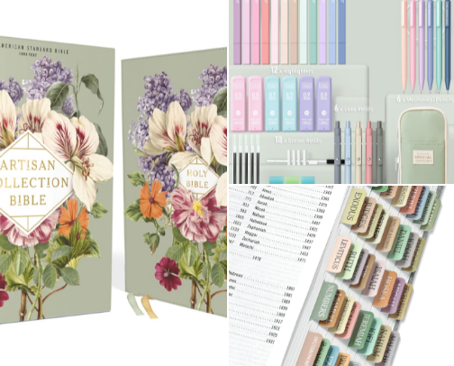 Christian accessories cover photo collage