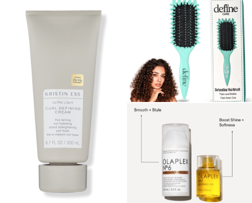 Your Next Favorite Curly Hair Products For Amazing Voluminous Curly Hair That Gives Life! cover photo collage