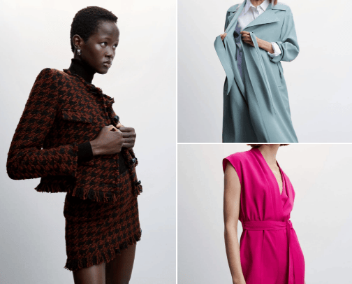 Mango women collection cover photo collage