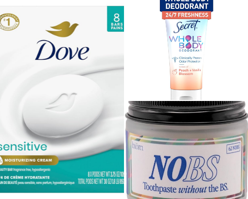 Health & Beauty Must Haves 45+ Sensitive Skin cover photo collage