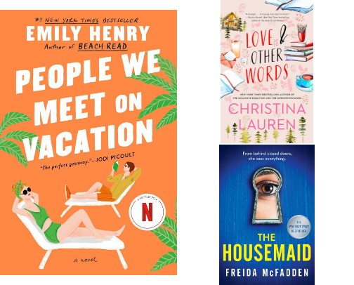 Easy Beach Reads cover photo collage