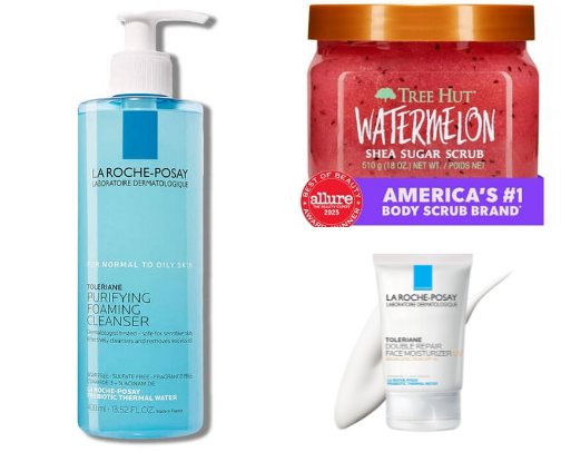 Beauty Products for Ache Prone & Sensitive Skin cover photo collage