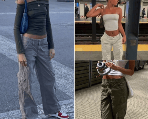 Cargo Pants Outfits cover photo collage