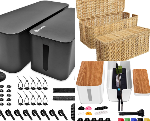 Cable management box/ cover photo collage
