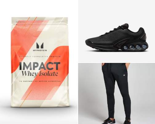 Sportswear cover photo collage