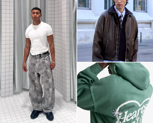 Modern clothes for men! 👔 cover photo collage