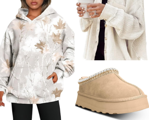 Cold Weather School Drop-Off Outfits That Keep Me Cozy cover photo collage