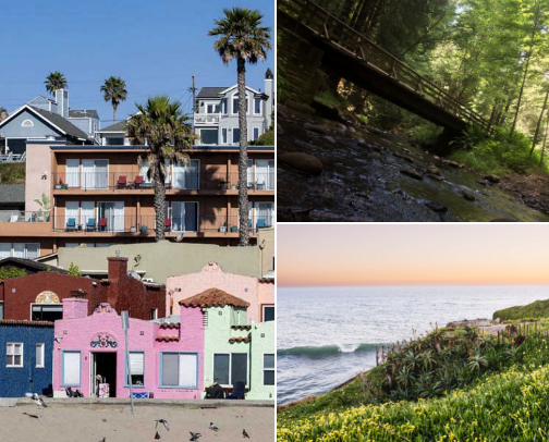Must-See Nature Spots on the Central Coast of California cover photo collage