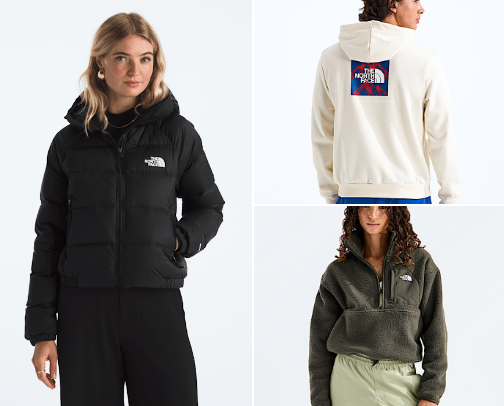 The North Face Must-Haves cover photo collage