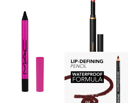 Make up items that complement a brown girl's beauty cover photo collage