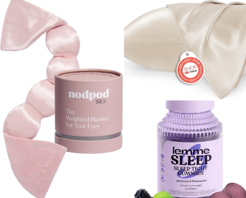 The Best Sleep Essentials You Didn’t Know You Needed cover photo collage