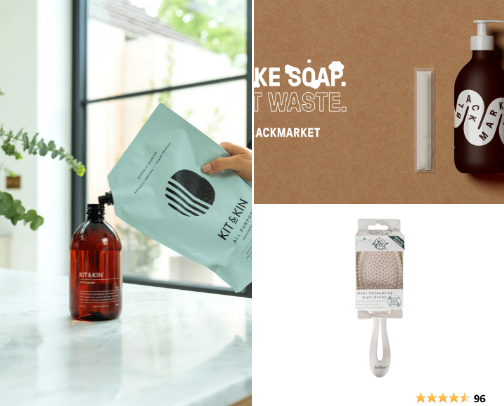 Eco home cover photo collage