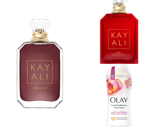 perfumes & hygiene cover photo collage