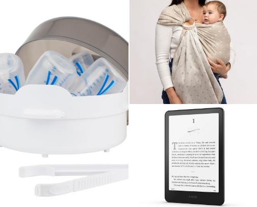 New Mom Must-Haves cover photo collage