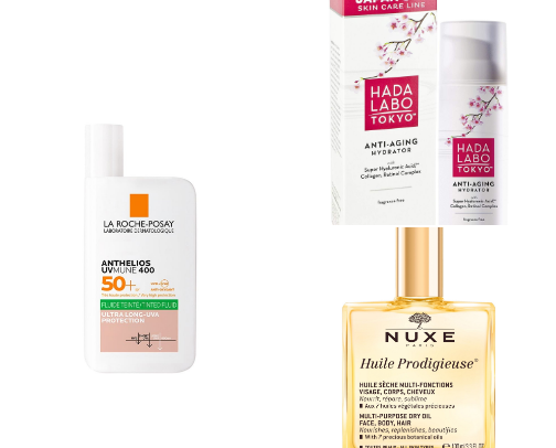 Summer holy grail products for hot days ☀️ cover photo collage