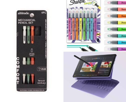 School Supplies cover photo collage